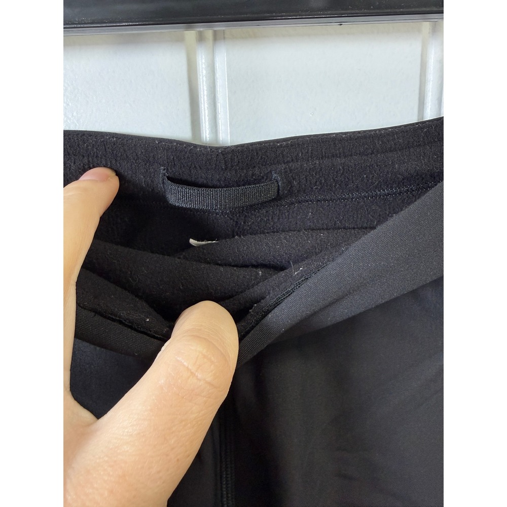 Lululemon Fleece High-Rise Running Tight 8 Black Excellent Square Dot Minimalist - Picture 6 of 8
